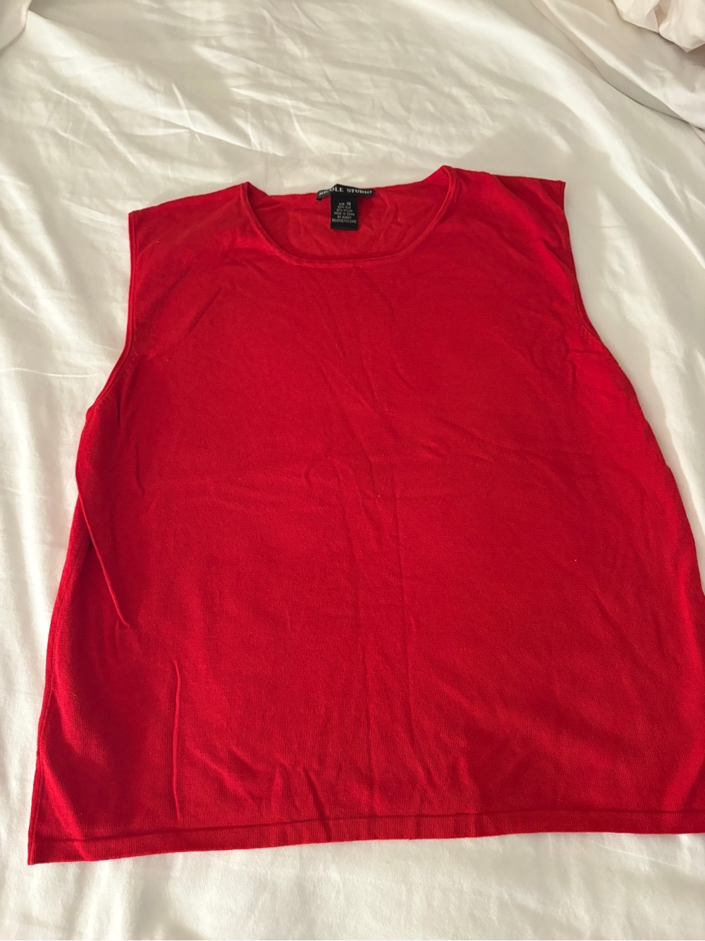 Red Tank Sz 16